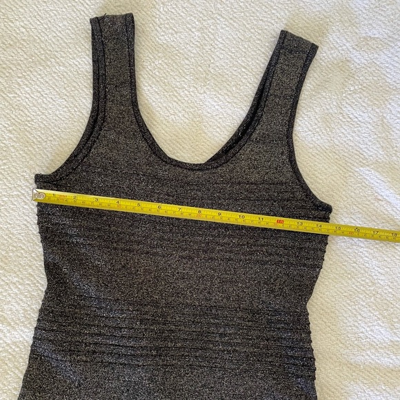 Black & Glitter- comfy bodycon that flatters! - Picture 4 of 6